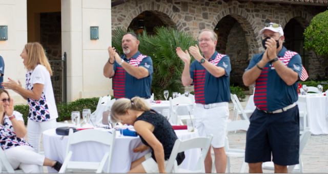 Michelle Ross, Bruce Ross, Janet McMahan, Steve McMahan and Tim Peterson